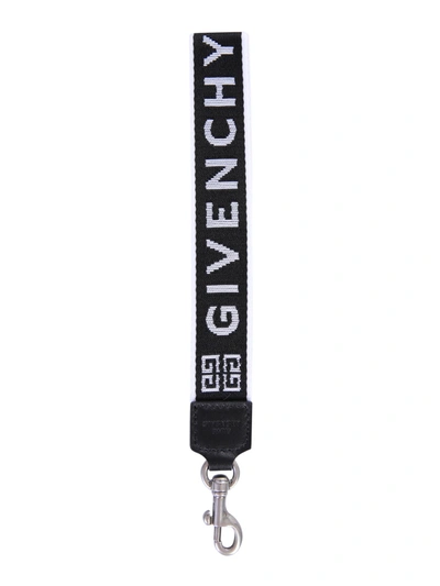 Givenchy Key Ring With Logo In Black