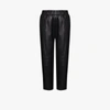 STAND STUDIO NONI LEATHER TRACK PANTS - WOMEN'S - NAPPA LEATHER/POLYESTER/SPANDEX/ELASTANE,61166701015535246