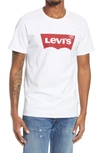 Levi's Graphic Set In Neck Tee In Housemark White