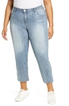 WIT & WISDOM 'AB'SOLUTION HIGH WAIST BUTTON FLY CROP JEANS,LNT2122F8