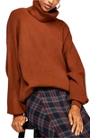 Free People Softly Structured Knit Tunic In Tobacco