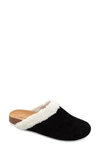 LISA AND VICKY ZEAL FAUX SHEARLING MULE,ZEAL-V