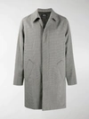 APC NEW ENGLAND HOUNDSTOOTH TRENCH COAT,15580582