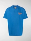 Gallery Dept. Logo Print T-shirt In Blue