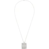 ALYX SILVER MILITARY TAG NECKLACE