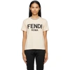 FENDI PINK JERSEY T-SHIRT