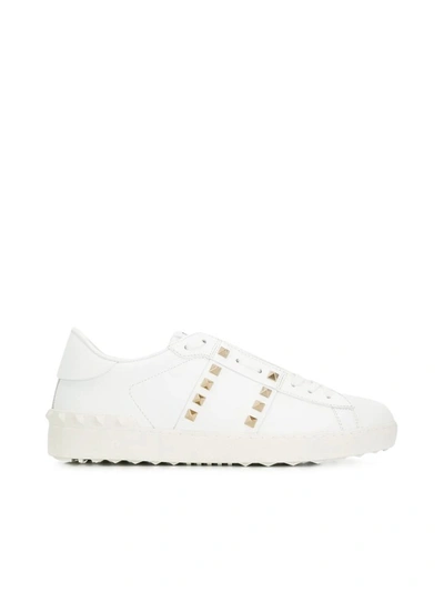 Valentino Garavani White Rockstud Untitled Trainers