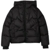 Dsquared2 Motif-detail Padded Coat In Black