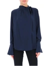 FENDI FENDI FOULARD COLLAR BLOUSE