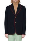 GUCCI BLAZER WITH CONTRASTING EDGES