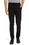 Ag Jamison Slim Straight Leg Pants In Super Black