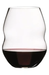 RIEDEL SWIRL SET OF 2 STEMLESS WINE GLASSES,0450-30