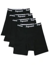 SUPREME SET OF 4 LOGO BAND BOXERS