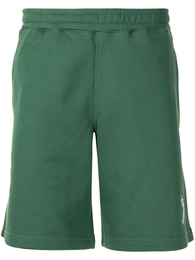 Kenzo Logo-print Track Trousers In Green
