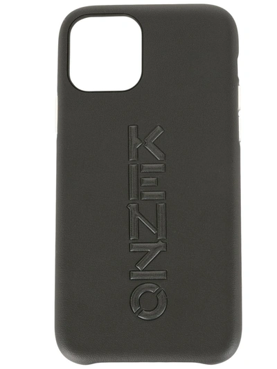 Kenzo Iphone 11 Pro Max Logo Cover In Black