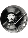 Fornasetti Tema E Variazioni No. 370 Wall Plate In Black
