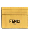 FENDI YELLOW LEATHER CARDHOLDER,11681291