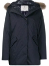 Woolrich "arctic" Down Jacket In Blue