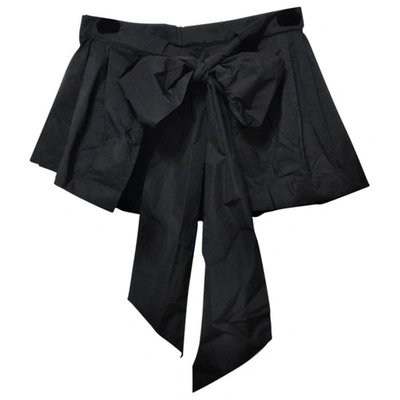 Pre-owned Dries Van Noten Mini Skirt In Black
