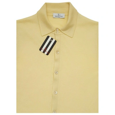 Pre-owned Valentino Wool Knitwear & Sweatshirt In Yellow
