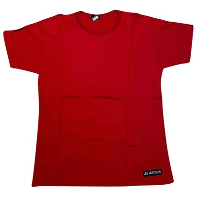 Pre-owned Les Artists Red Cotton T-shirt
