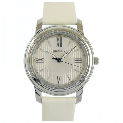 Pre-owned Tiffany & Co Silver Steel Watch