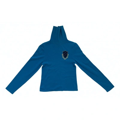 Pre-owned House Of Holland Cashmere Jumper In Blue