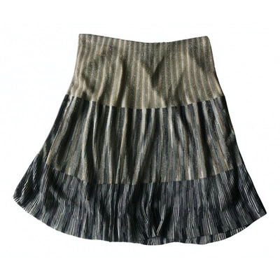 Pre-owned M Missoni Mini Skirt In Multicolour