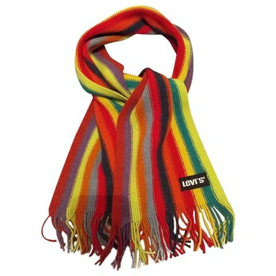 Pre-owned Levi's Wool Scarf In Multicolour