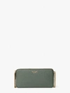 Kate Spade Margaux Double Zip Mini Crossbody In Deep Evergreen Multi