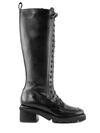 ALDO CASTAGNA BLACK LEATHER BOOTS,11681410