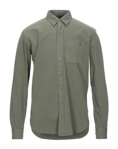 Belstaff Shirts In Military Green
