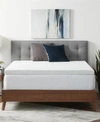 Lucid Dream Collection By  3" Gel Memory Foam Mattress Topper, King In White