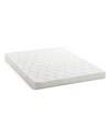 Lucid Dream Collection By  4" Gel Memory Foam Mattress Topper, Twin In White