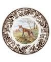 SPODE WOODLAND RED FOX SALAD PLATE
