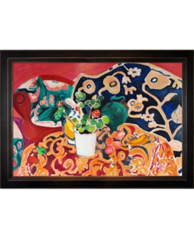 La Pastiche By Overstockart Spanish Still Life With Veine D'or Angled Frame, 29" X 41" In Multi