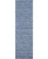 Nourison Marana Mnn01 Navy 2'3" X 8' Runner Rug In Navy