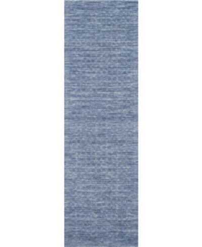 Nourison Marana Mnn01 Navy 2'3" X 8' Runner Rug