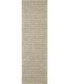 Nourison Marana Mnn01 Taupe 2'3" X 8' Runner Rug In Taupe