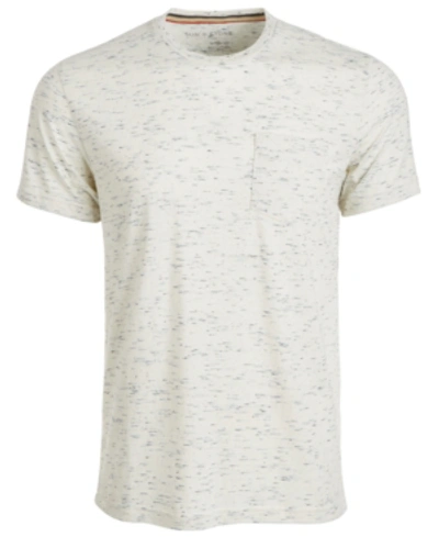 Sun + Stone Men's Nep Crew T-shirt, Created For Macy's In White