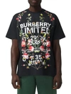 BURBERRY MUNLOW FLORAL GRAPHIC T-SHIRT,400013295923
