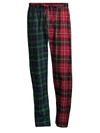 POLO RALPH LAUREN MEN'S PLAID PIECED FLANNEL PAJAMA PANTS,0400013486560