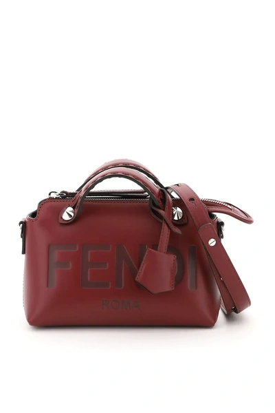 Fendi By The Way Mini Bag Logo In Purple