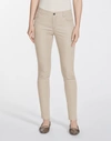 Lafayette 148 Italian Primo Denim Mercer Jean In Beige