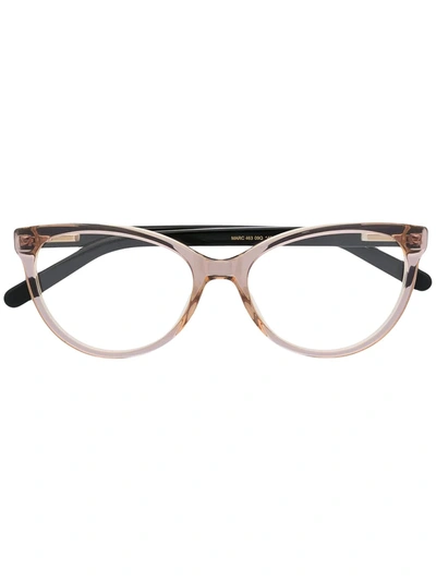 Marc Jacobs Cat-eye Frame Glasses In Neutrals