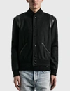 SAINT LAURENT TEDDY WOOL JACKET