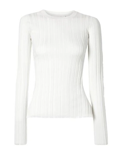 Helmut Lang Sweaters In Ivory