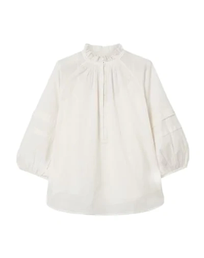 Apiece Apart Blouses In Ivory