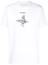 OFF-WHITE GRAPHIC-PRINT SHORT-SLEEVE T-SHIRT