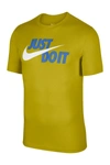 Nike Just Do It Swoosh Graphic T-shirt In Tent/white